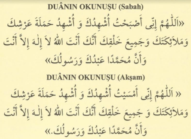 Sabah Akşam Zikri